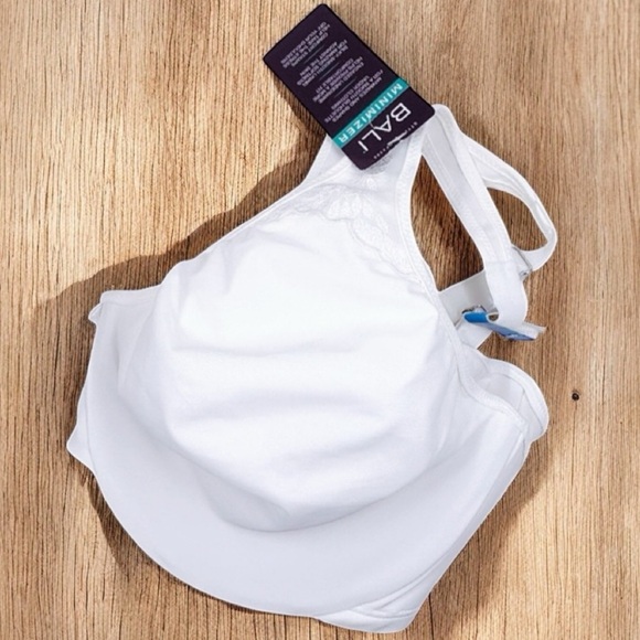 Bali Women’s Passion For Comfort Minimizer Underwire Bra, White 36DDD - Picture 6 of 16